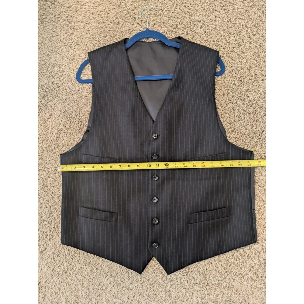 100% Wool Vest Men's Size 44 (Tommy Hilfiger?) Formal Occasion